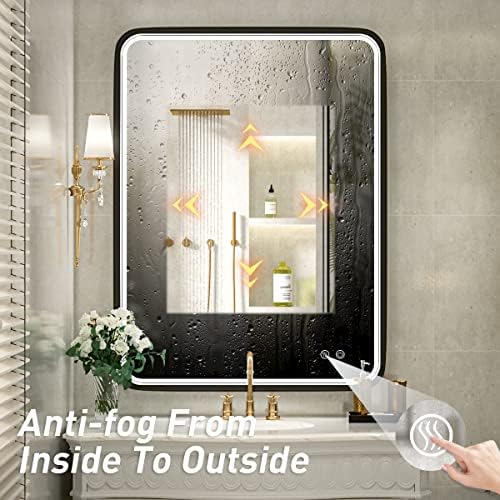 36x28 Inch LED Lighted Bathroom Mirror, 3 Color - Image 6