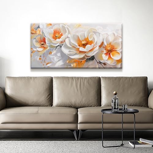 Suconvng Canvas Art Wall Decor Modern Minimalist Home Wall Decor Flower - Image 4