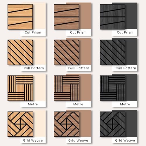 WoveN SounD Acoustic Wall Panels, 16 Pack, 12x12 in - Image 6