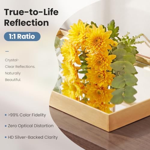 DUMOS 24"x36" Wall Mirror, Bathroom Mirrors - Image 3