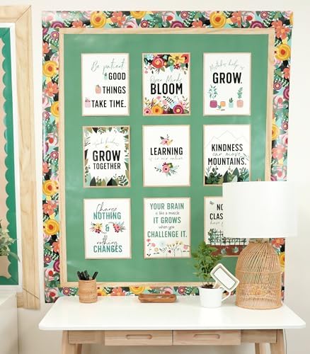 Carson Dellosa Grow Together Poster Set, Motivational Classroom Wall Decor - Image 5