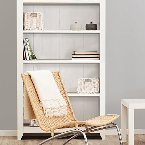 NuWallpaper Reclaimed Shiplap Peel and Stick Wallpaper, Self Adhesive Wall - Image 3
