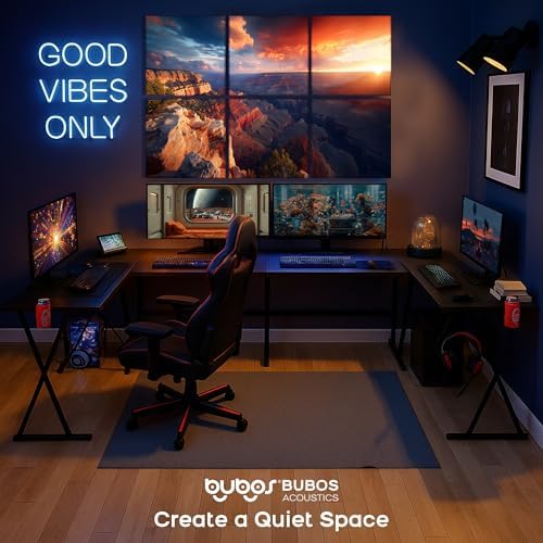 6 Pack Art Acoustic Wall Panels, 70.8”x47.2”Self Adhesive - Image 5