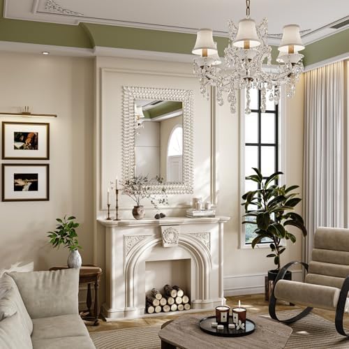 Kelly Miller 28"x40" Jeweled Luxury Rectangle Decorative Wall Mirror - Image 6