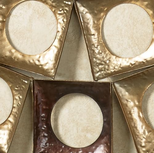 Touch of Class Giachetta Round Wall Mirror Multi Metallic - Image 4
