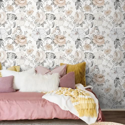 Hopepak Floral Peel and Stick Wallpaper - Image 5