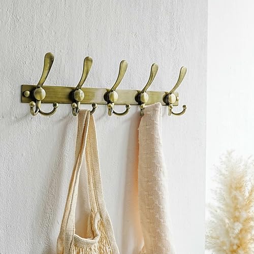 Dseap Coat Rack Wall Mount, Heavy Duty 12-Gauge Base vs Flimsy 1mm, - Image 7
