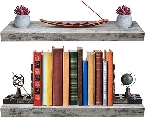 Sorbus Floating Shelves for Wall, Wood Wall Storage - Image 4