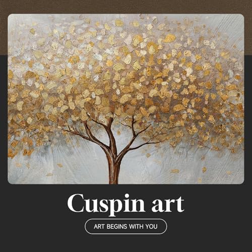 Large Framed Gold Tree of Life Wall Art - Image 6