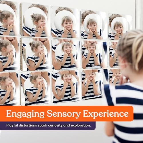 Special Supplies Sensory Bubble Wall Mirror - Image 5