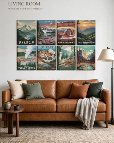 ARPEOTCY Acoustic Art Wall Panels, Vintage National Park - Image 3