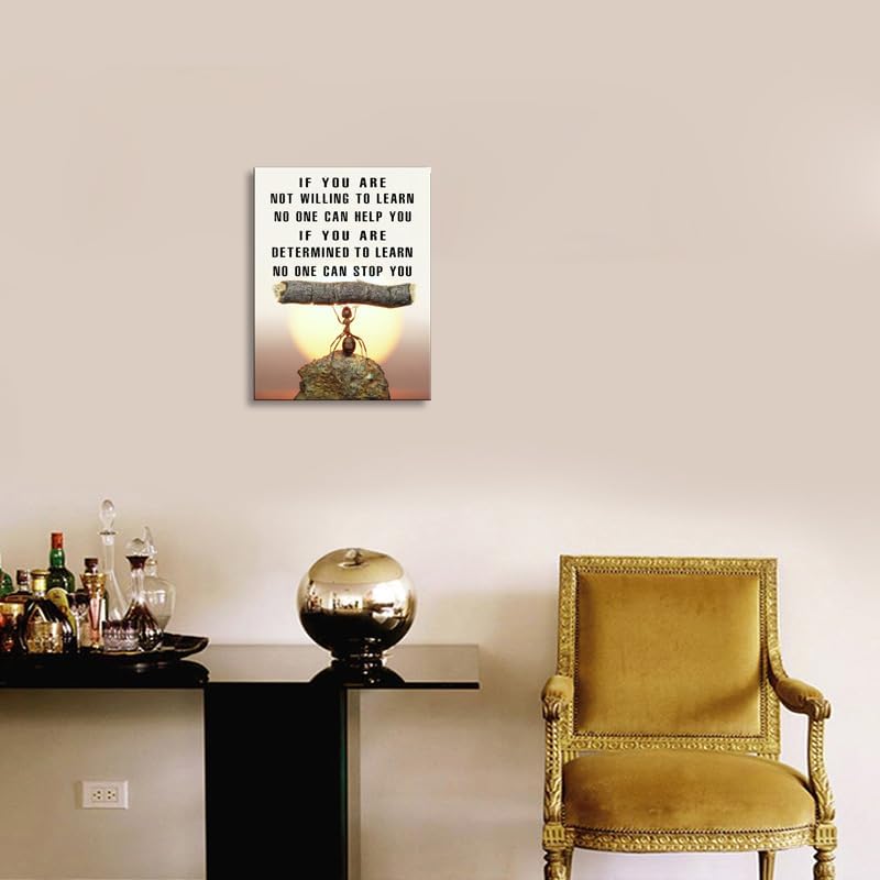 Ploceiny Ant Motivational Wall Art - Image 6