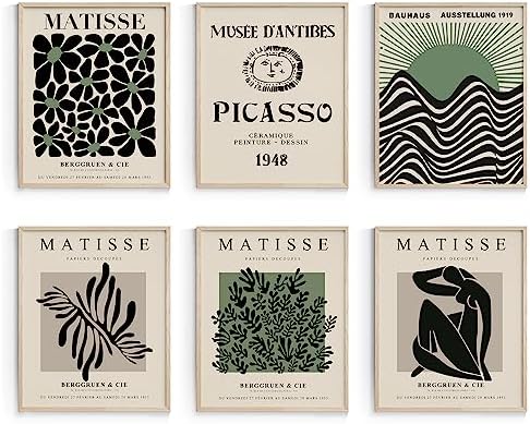 Habseligkeit Green Matisse Posters by Habseligkeit