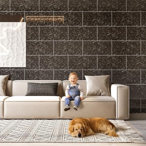 Marble Peel and Stick Backsplash 23.6 x11.8 in - Image 7