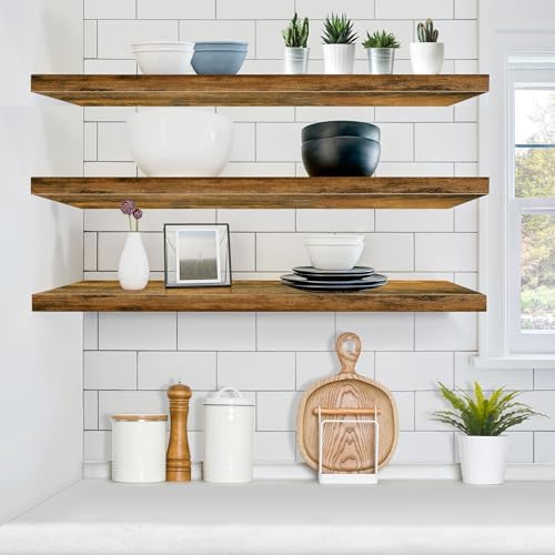 Sorbus Floating Shelves for Wall Storage - Image 2
