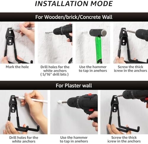 Heavy Duty Garage Hooks for Storage & Hanging Items - Image 3