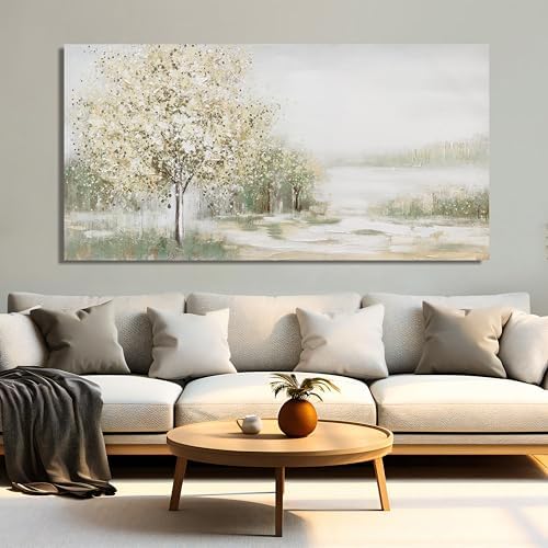 Canvas Wall Art Decor Large Green Wall Art - Image 2