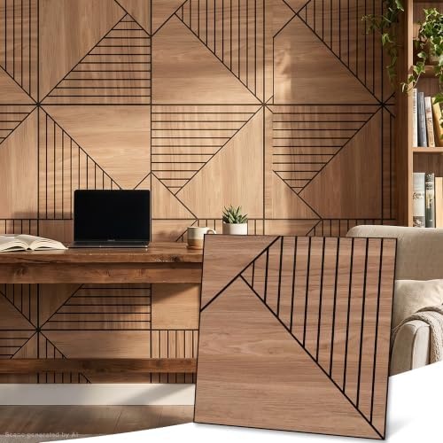 Mollywell Acoustic Wall Panels, 8 Pack, 23.6x23.6 in by Mollywell