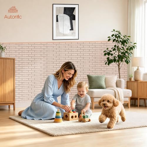 Acoustic Panels, Brick Sound Proof Wall Panels, 11.8”x11.8”, 12 Pack - Image 6