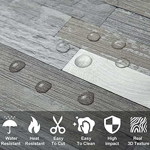 DICOFUN 10-Sheet Peel and Stick Backsplash Wall Tile, PVC Kitchen Backsplash - Image 3