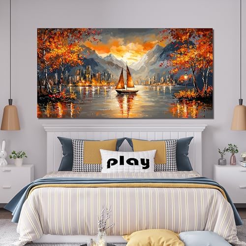 Canvas Oversized Wall Art Decor Wall Art Picture - Image 6