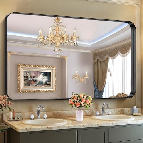 CIRCUMI Black Bathroom Mirror by CIRCUMIMirror