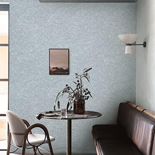 Cohoo Home Gray Wallpaper Peel and Stick Contact Paper Gray Silk 15.7”×118” - Image 2