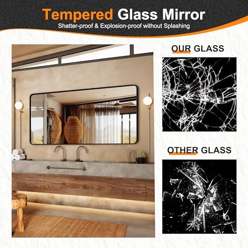 Delma Bathroom Vanity Mirror - Image 5