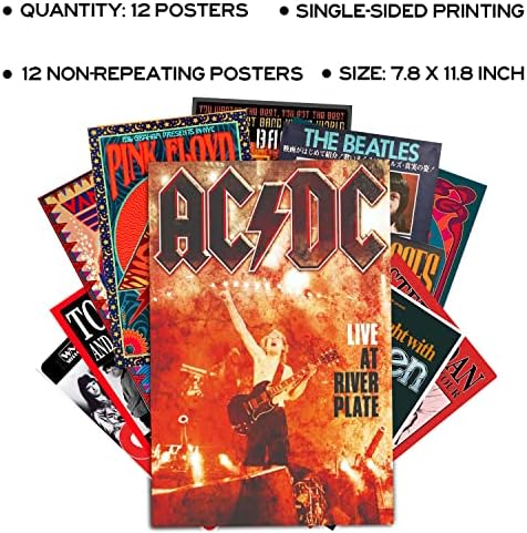 Woonkit Vintage Rock Band Posters - Image 3