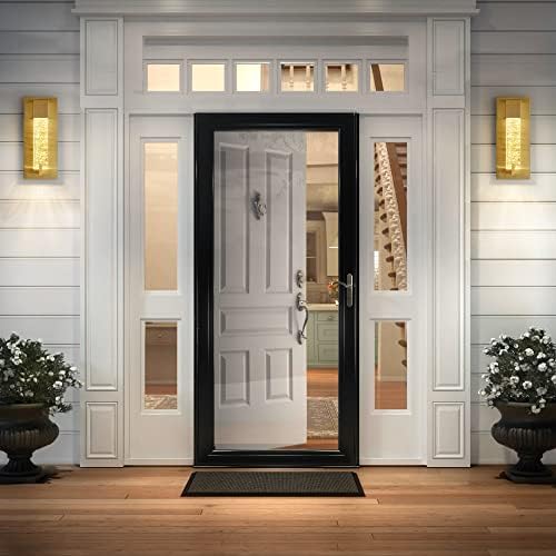 WOSHITU LED Wall Sconce Light: 11 Inch Gold Modern Sconces Wall Lighting 3000K - Image 5