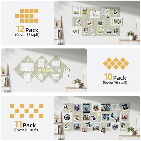 Large Cork Board for Walls 20 Pack Bulletin Board - Image 6