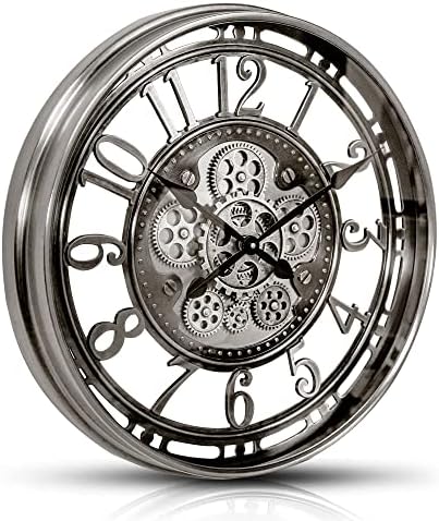 INFINITY TIME 21" Moving Gear Wall Clocks - Image 5