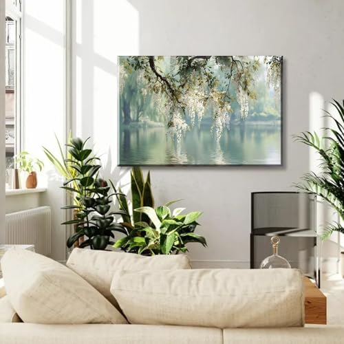 Serene Landscape Canvas Wall Art - Image 6