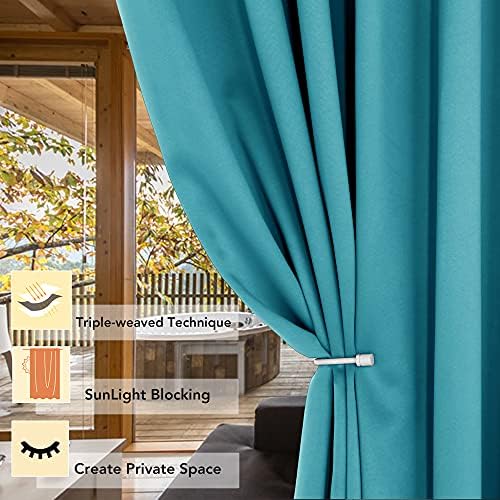BONZER Room Divider Curtain Total Privacy Wall Screen Partitions - Image 2