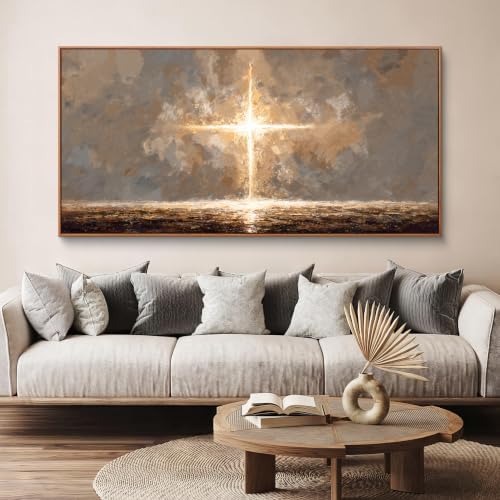 Abstract Canvas Wall Art Decor Living Room Brown Minimalist Wall Art Prints - Image 3