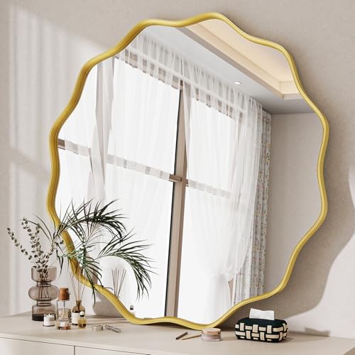 Wavy Round Mirror - Image 2