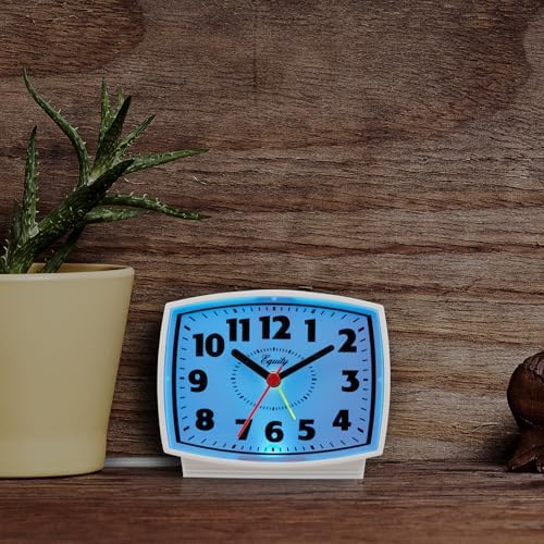 Equity 33100 Electric Silent Analog Alarm Clock - Image 2