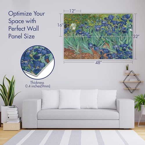 PINWELIFE® Masterpiece Acoustic Art Panels, Decorative Acoustic Wall Art - Image 2
