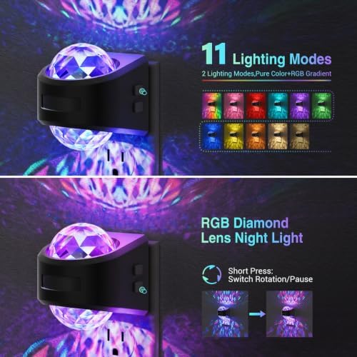 JandCase Motion Sensor Night Light, Dusk to Dawn - Image 2