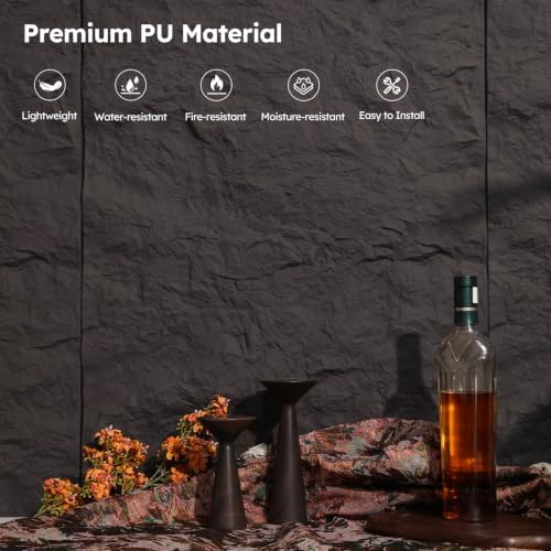 Diflart 3D Faux Stone PU Wall Panels - Image 5