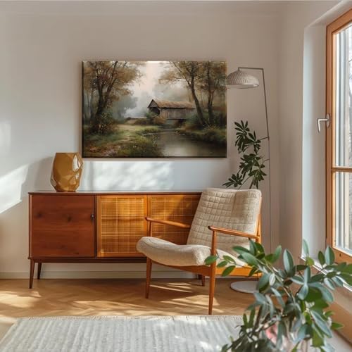 Serene Landscape Canvas Wall Art - Image 4
