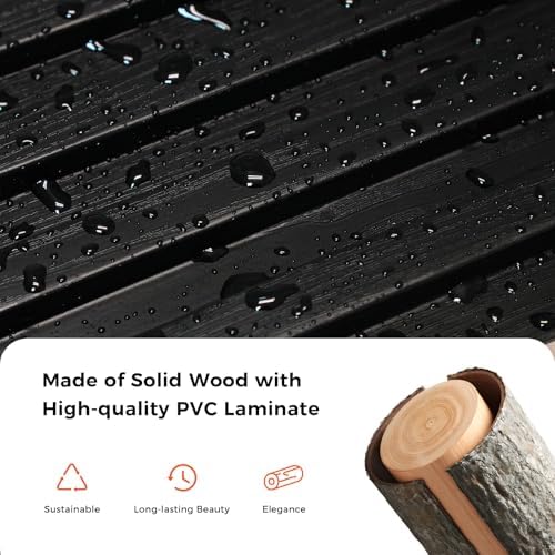 Slat Wall Panel 4-Pack, 108’’x5.7’’ - Image 2
