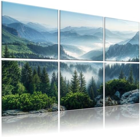 Decorative Acoustic Panels 6 Pack by Hiresc