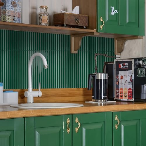 Select 5 Pack Peel and Stick Backsplash Tiles, Vinyl Self Adhesive Back - Image 6