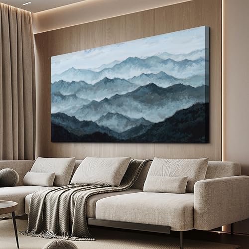 Abstract Wall Decor Modern Canvas Wall Art Large Abstract Wall Art by YISXINOAG