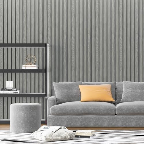 Art3d Six-Grid Design Slim Slat Wall Panel, 104 x 12 Inch - Image 2