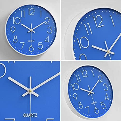 Large Digital Wall Clock 12 Inch Simple Silent Wall Clocks Decorative Clock - Image 3