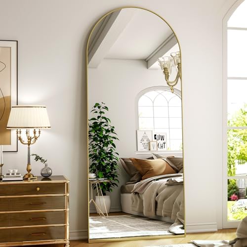 Arched Full Length Mirror 64"x21" Leaning Hanging - Image 2