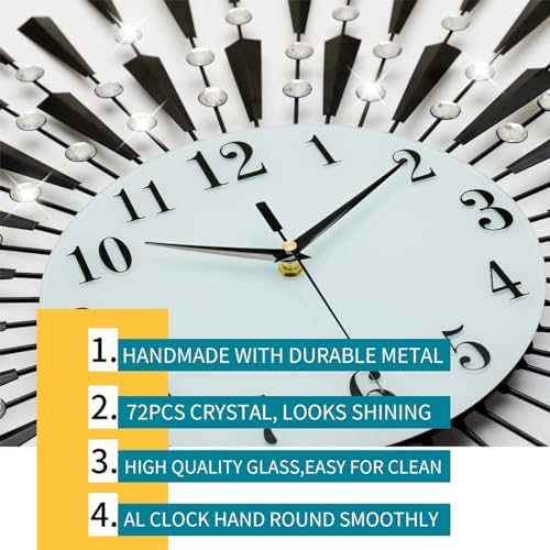 FLEBLE Modern Large Wall Clocks - Image 5