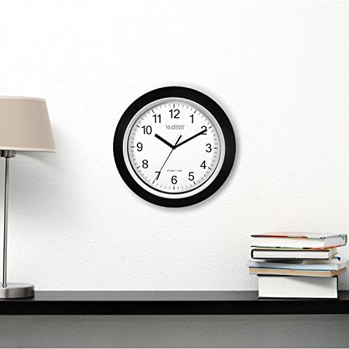La Crosse Technology WT-3102B 10-Inch WWVB Self-set Analog Wall Clock and - Image 5